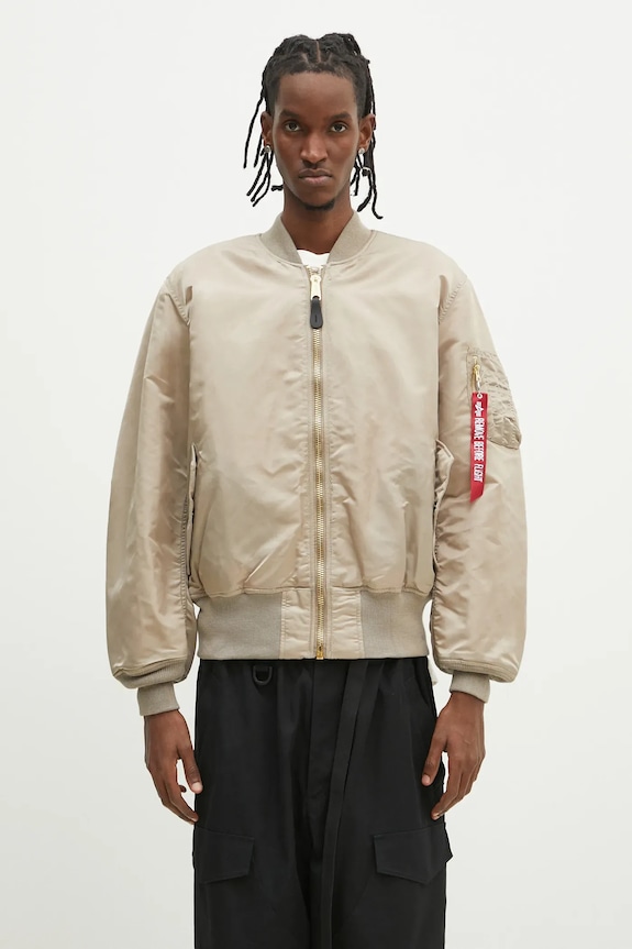 Alpha Industries bomber jacket other beige 100101.