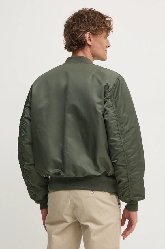 Alpha Industries giacca bomber verde 100101.