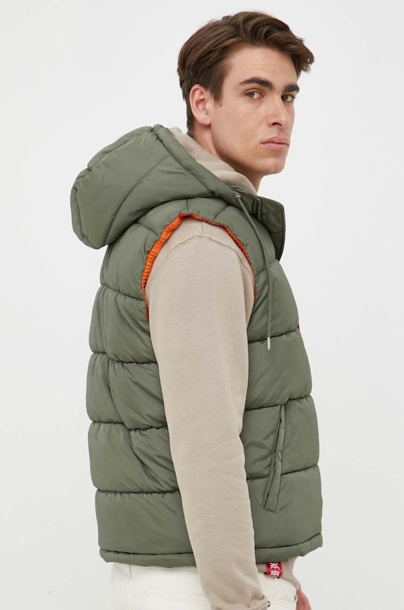 Abbigliamento Alpha Industries smanicato 118110.01 verde