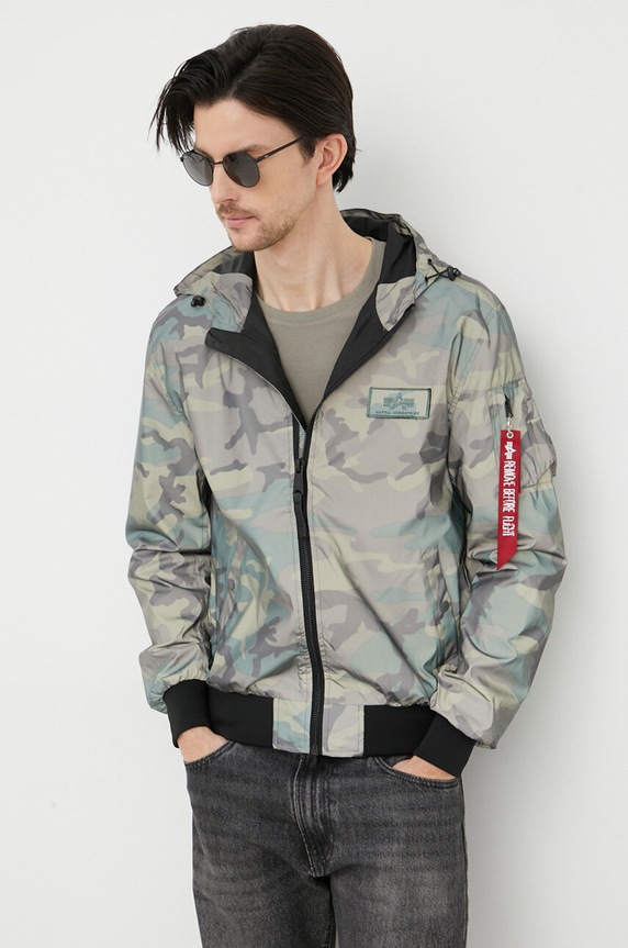 Alpha Industries rövid kabát nem szigetelt zöld 126138RC.408