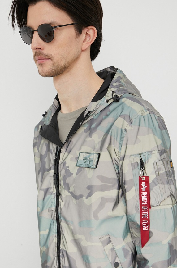Alpha Industries rövid kabát zöld 126138RC.408