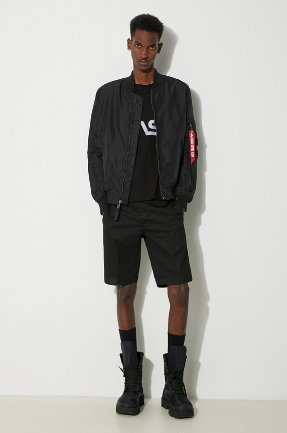 Alpha Industries bomber jacket MA-1 TT 191103.03 black AW23