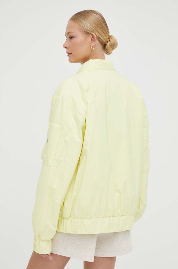 Nepromokavá bunda Rains 15530 Fuse Bomber Jacket 15530.39 žlutá