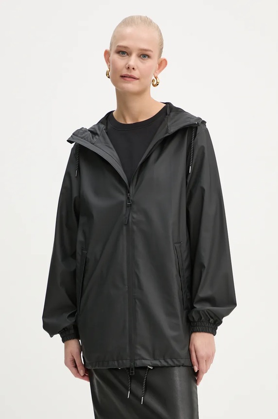Nepromokavá bunda Rains 18370.01 černá SS23