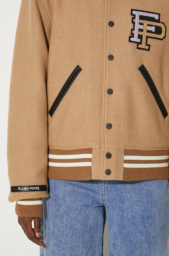 Filling Pieces wool bomber jacket Varsity Jacket 81422209985