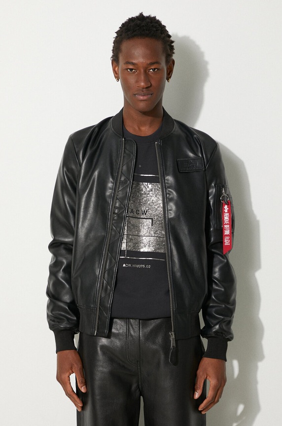 Bunda Alpha Industries prechodné čierna 106108.03