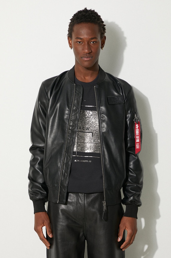Bunda Alpha Industries prechodné čierna 106108.03