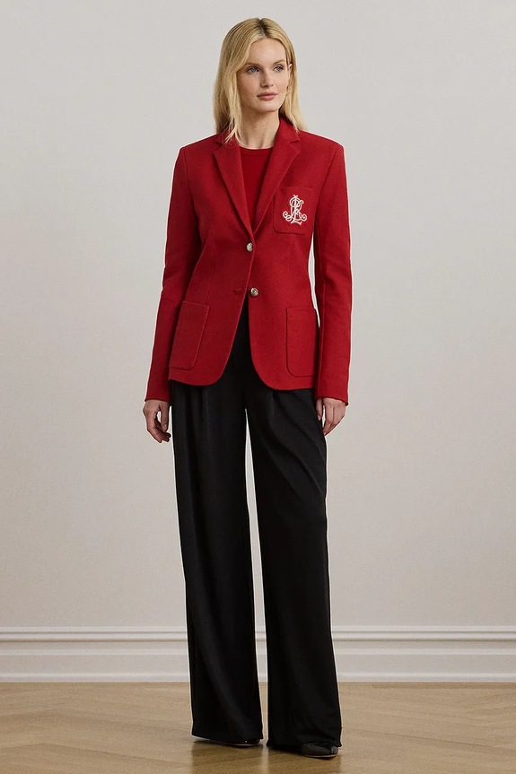 Ρούχα Σακάκι Lauren Ralph Lauren 200797305 κόκκινο