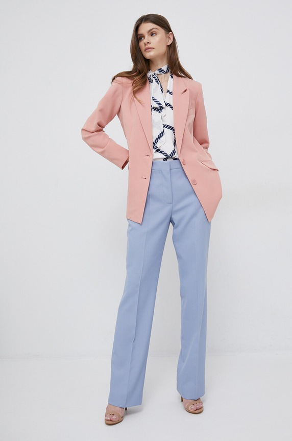 Dkny marynarka P3ACTQ81 różowy SS23
