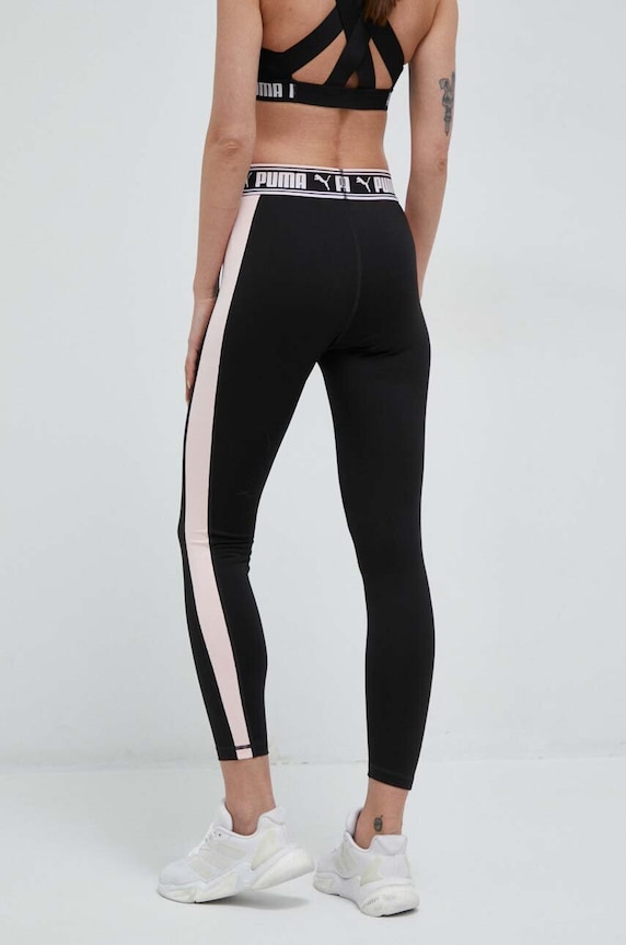 Odjeća Tajice za trening Puma Strong Fashion 523111 crna