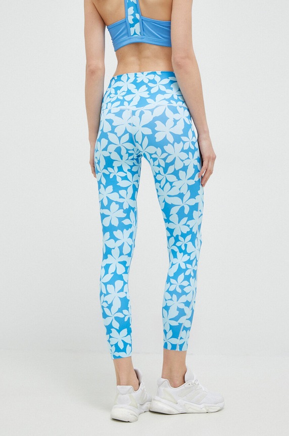 Odzież Roxy legginsy treningowe See The Good x Mizuno ERJNP03503 niebieski