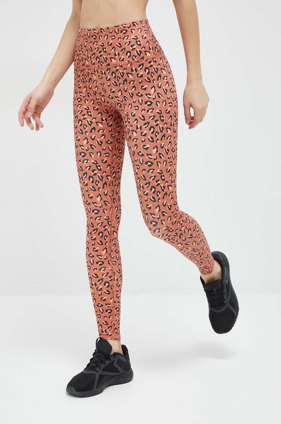 Odzież Billabong legginsy treningowe Adventure ABJPT00105 czerwony