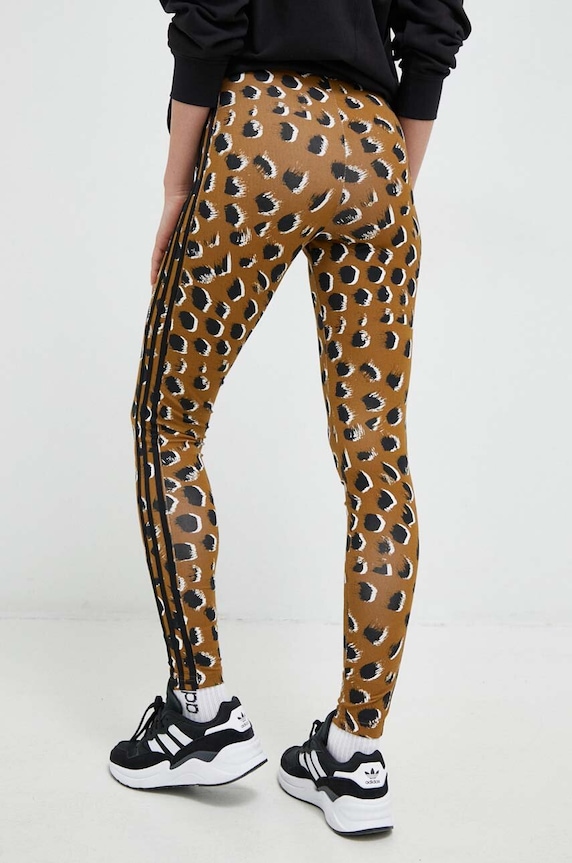Odzież adidas legginsy IC8691 zielony