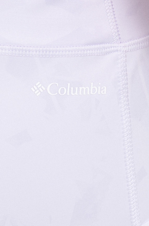 Športové legíny Columbia Windgates fialová 2037191