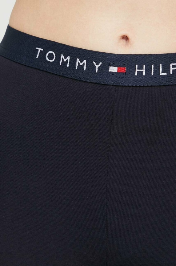 Společenské legíny Tommy Hilfiger námořnická modř UW0UW04524.PPYX