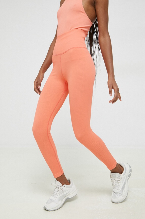 Legíny Helly Hansen s elastanom oranžová 53931