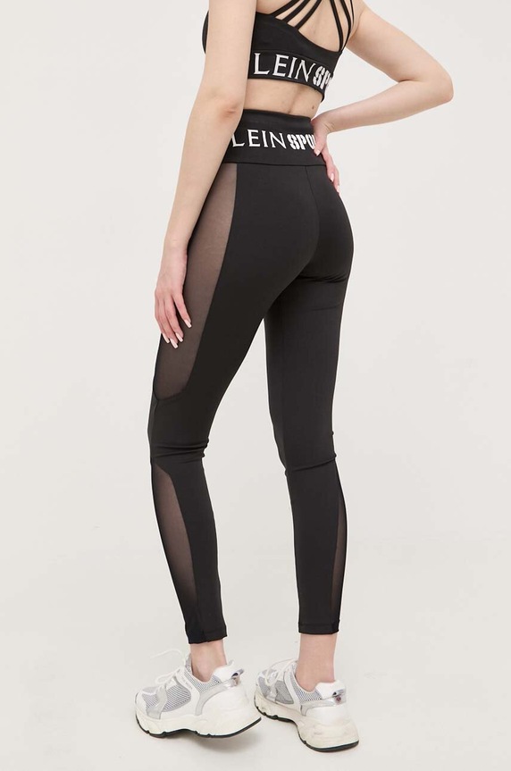 Ruházat PLEIN SPORT legging PACC.WJT1717.STE003N fekete