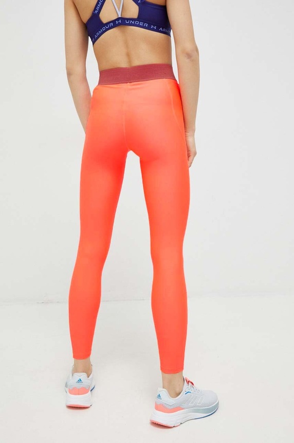Odzież Under Armour legginsy treningowe Armour Branded 1377089 pomarańczowy