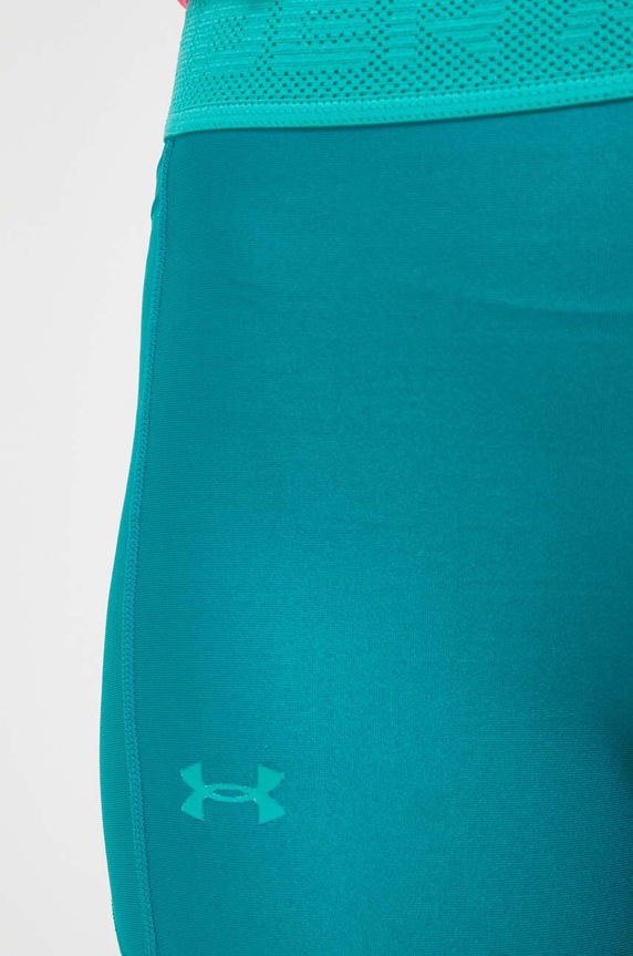 Under Armour legginsy treningowe Armour Branded zielony 1377089