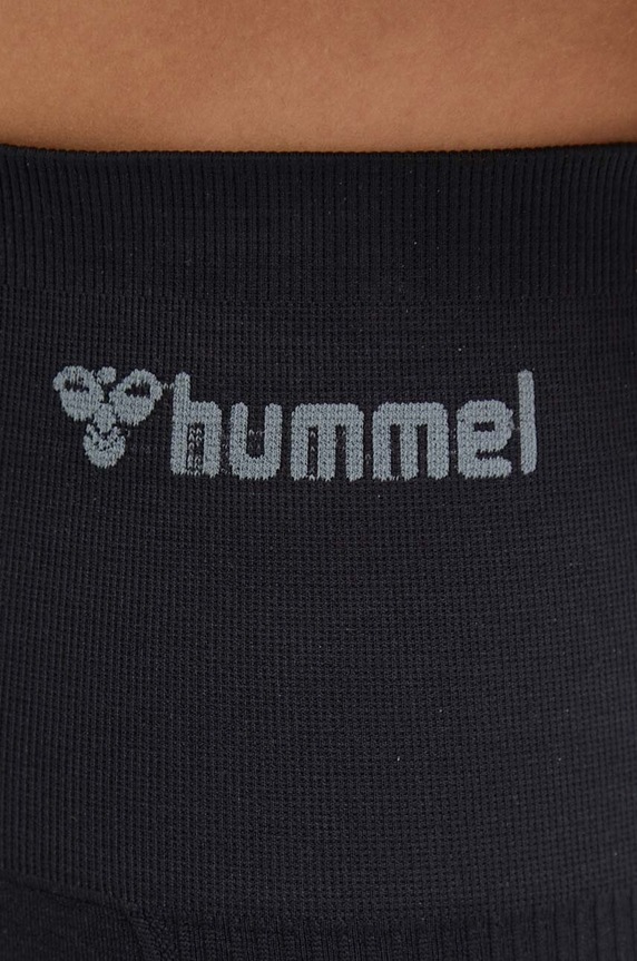 Hummel športne pajkice ženske hmlTIF SEAMLESS HIGH WAIST TIGHTS črna 210492