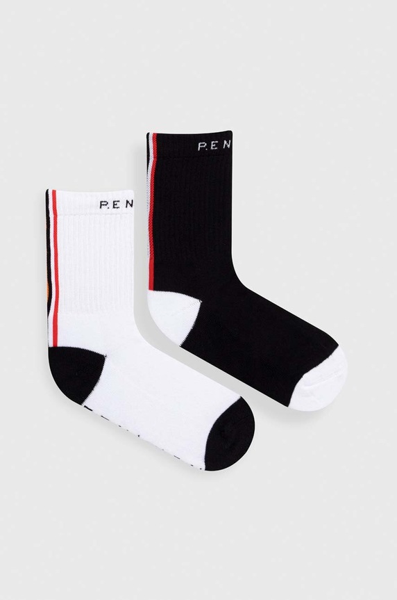 P.E Nation sosete 2-pack sosete lungi negru 23PE2A226