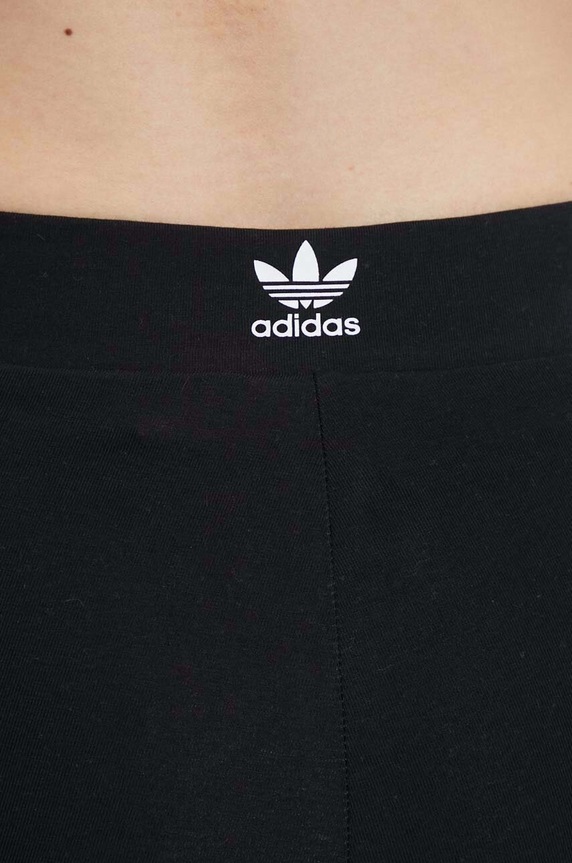 Κολάν adidas Originals 3 Stripes Tigh 3 Stripes Tigh IB7383 μαύρο