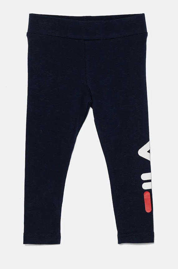Dětské legíny Fila pletenina námořnická modř FAK0125