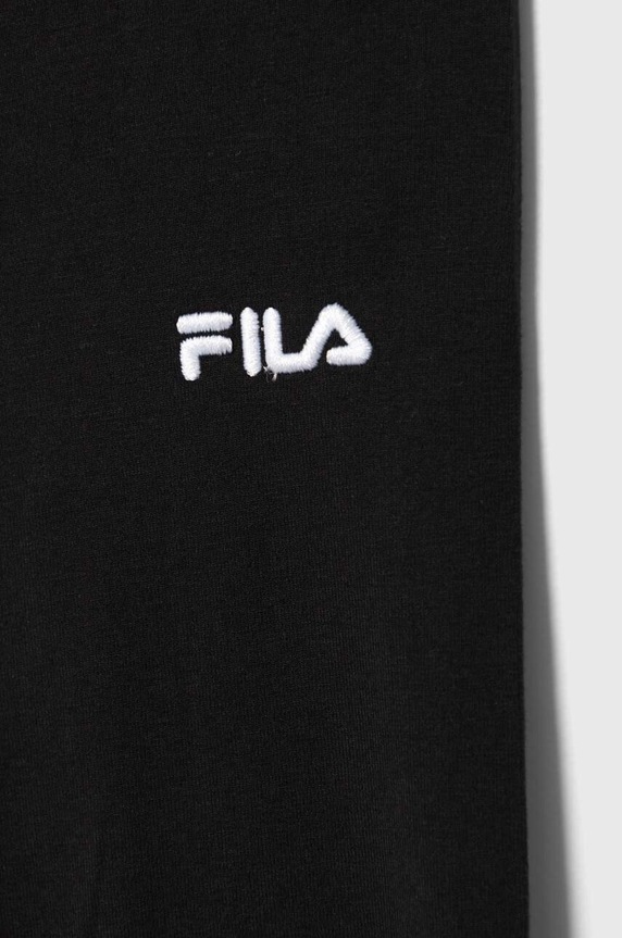 Dievča Detské legíny Fila FAT0222 čierna