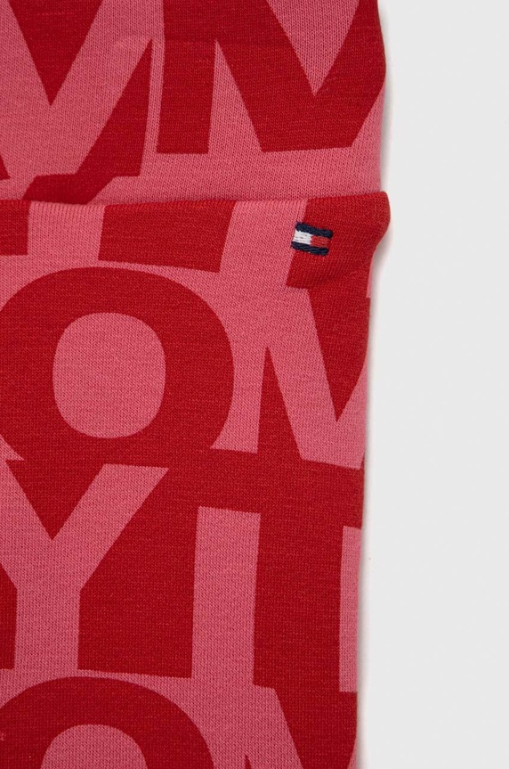 Dziewczynka Tommy Hilfiger legginsy dziecięce KG0KG07123.PPYX różowy