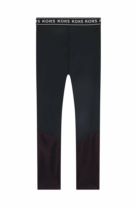 Michael Kors legginsy dziecięce R14152.114.150 czarny SS23