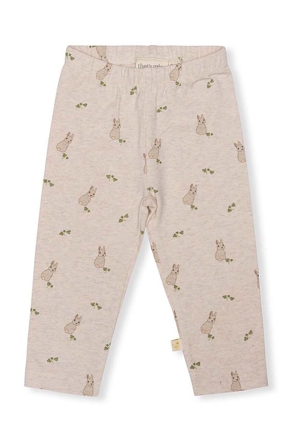 That's mine legginsy niemowlęce 13939 013939 beżowy SS25