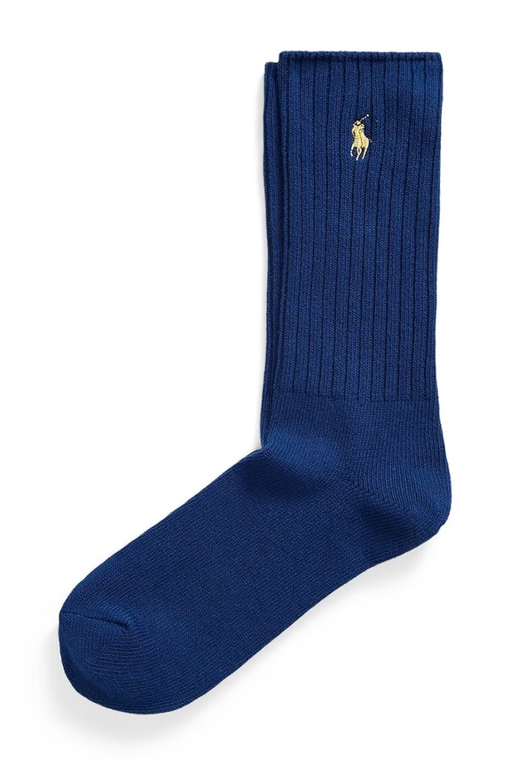 Čarape Polo Ralph Lauren visoke čarape mornarsko plava 449876014