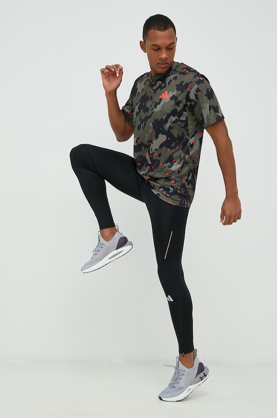 adidas Performance legginsy do biegani Own The Run HM8444 czarny SS25