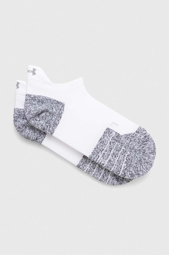 Κάλτσες Under Armour ArmourDry Run Cushion λευκό 1376075