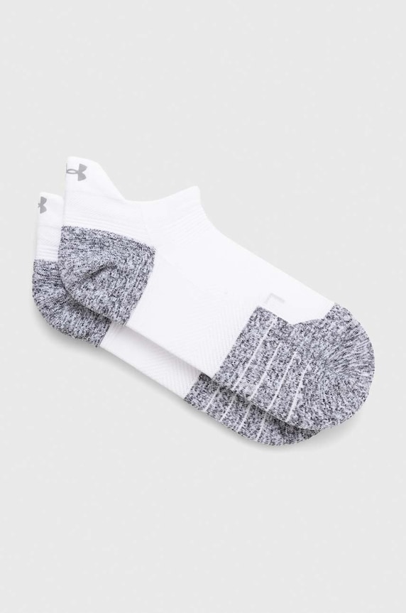 Κάλτσες Under Armour ArmourDry Run Cushion λευκό 1376075