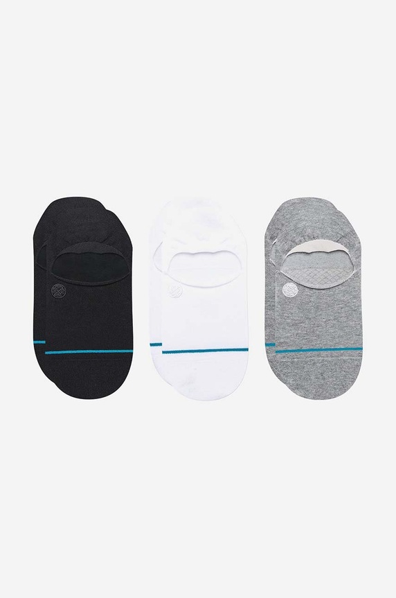 Stance zokni Icon No Show 3 pár rövid zokni többszínű A145A23ICO