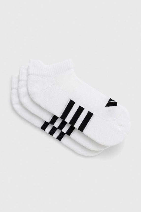 Čarape adidas Performance 3-pack bez uzorka bijela HT3449