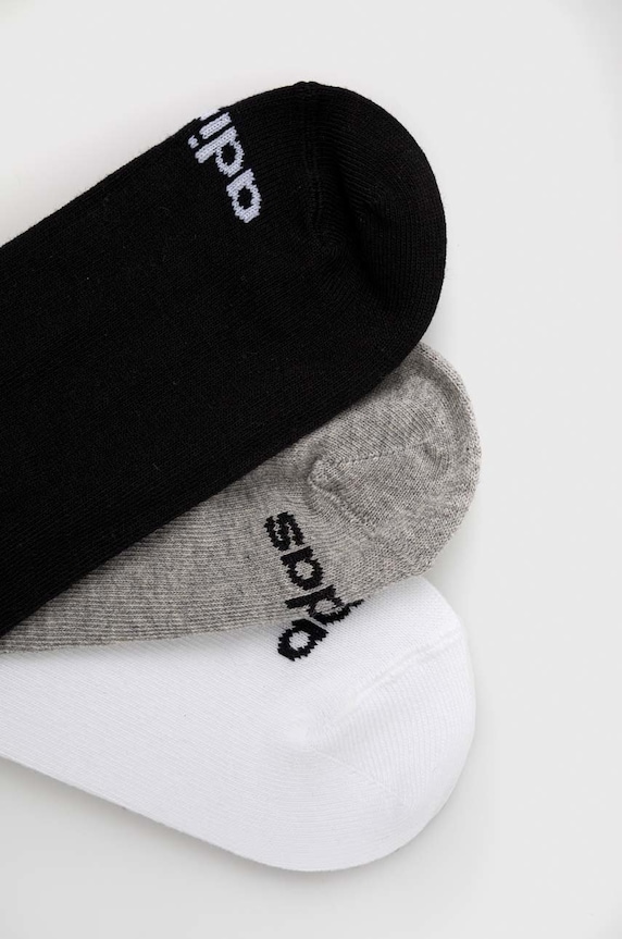 Чорапи adidas Performance (3 броя) 3-pack Essentials IC1300 черен SS25