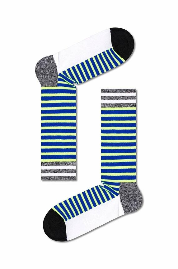 Happy Socks calzini Light Green Neon Stripe calzini multicolore ATNST27.7001