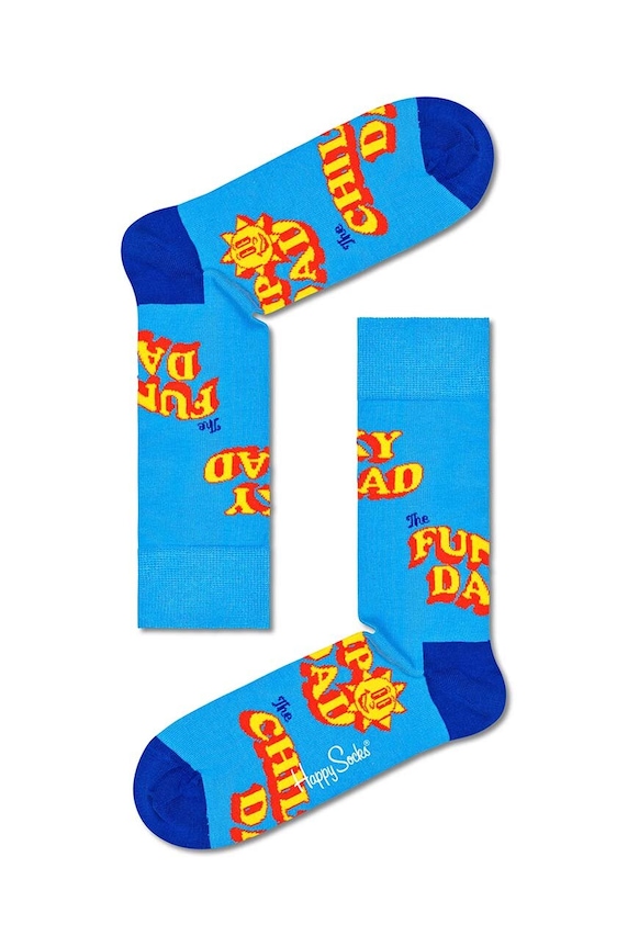 Happy Socks skarpetki Father Of The Years 3-pack multicolor XFOT08.6300