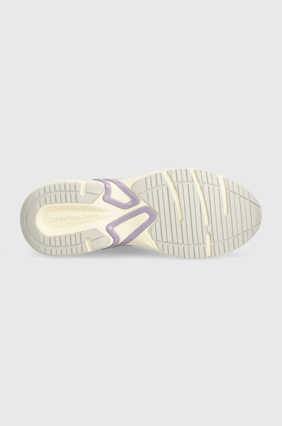 Tenisky Calvin Klein Jeans YW0YW00891 RETRO TENNIS SU-MESH W YW0YW00891 béžová