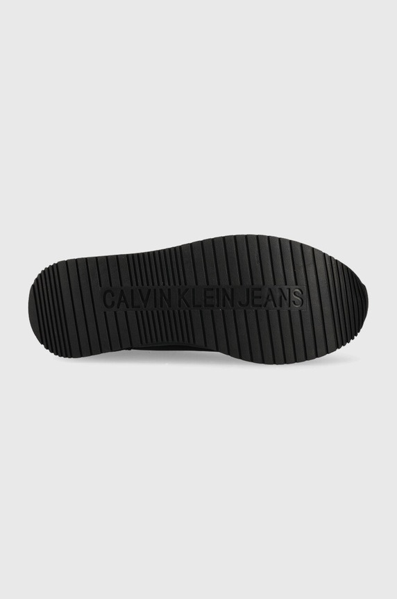 Маратонки Calvin Klein Jeans YW0YW00840 RUNNER SOCK LACEUP NY-LTH W YW0YW00840 черен