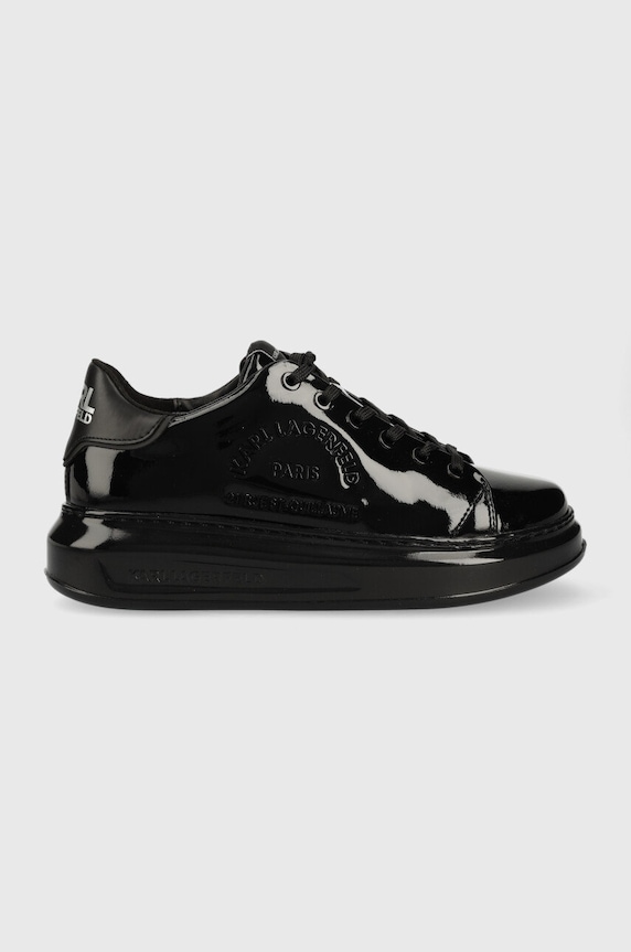 Δερμάτινα sneakers Karl Lagerfeld KL62539S KAPRIKAPRI πλατφόρμα μαύρο KL62539S.1BP