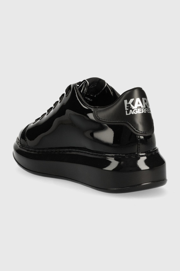 Παπούτσια Δερμάτινα sneakers Karl Lagerfeld KL62539S KAPRIKAPRI KL62539S.1BP μαύρο