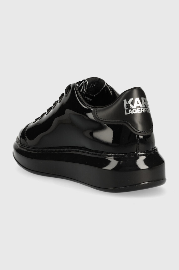 Παπούτσια Δερμάτινα sneakers Karl Lagerfeld KL62539S KAPRIKAPRI KL62539S.1BP μαύρο
