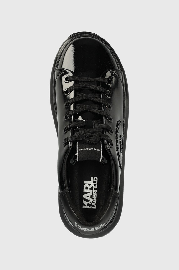 Δερμάτινα sneakers Karl Lagerfeld KL62539S KAPRIKAPRI μαύρο KL62539S.1BP