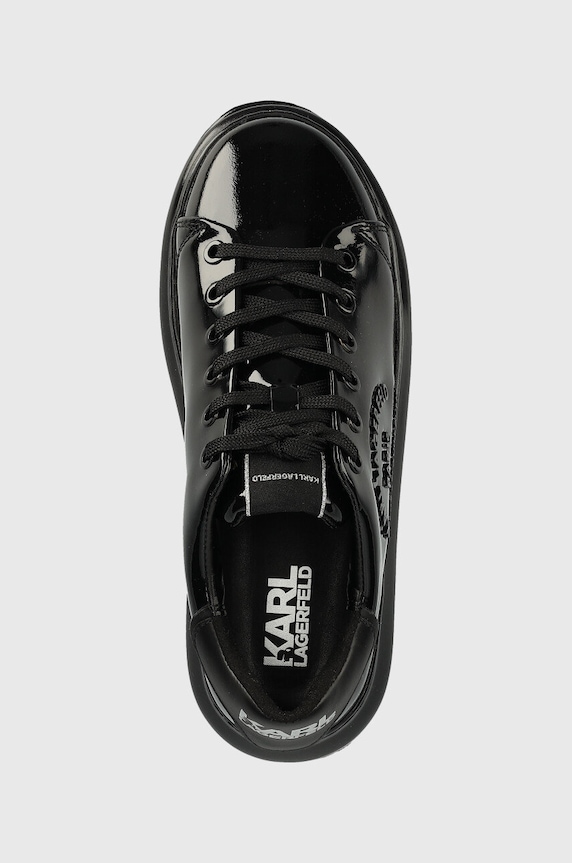 Δερμάτινα sneakers Karl Lagerfeld KL62539S KAPRIKAPRI μαύρο KL62539S.1BP