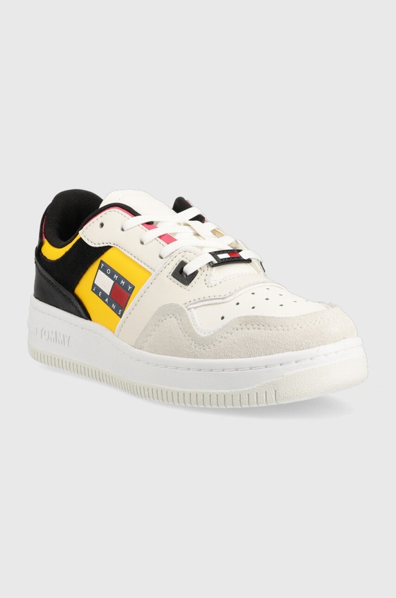 Superge Tommy Jeans Meg Low EN0EN02052 pisana SS23