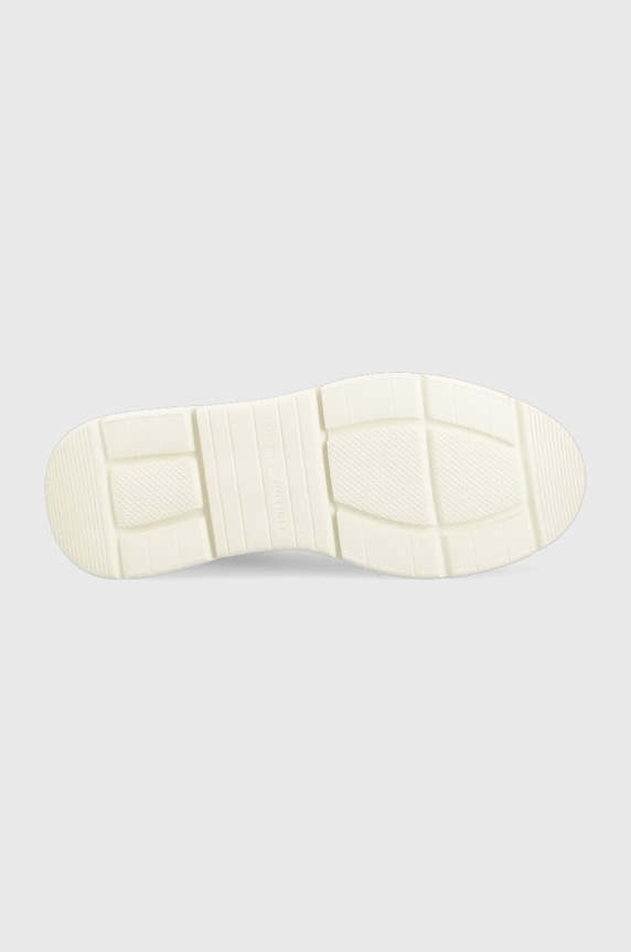 Tommy Hilfiger sneakersy skórzane FW0FW06855 CHUNKY LEATHER SNEAKER FW0FW06855 beżowy