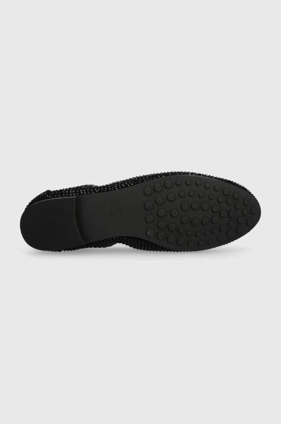 Велурени мокасини Tory Burch Ballet 143836.003 черен